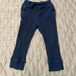 Gap Toddler Textured Joggers in Tranquil Blue - size 3T